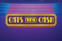 Cats and Cash Mobile Slot Logo