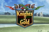 Knights Of Gold Mobile Slot Logo