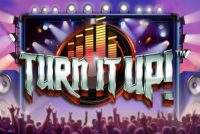 Turn It Up Mobile Slot Logo