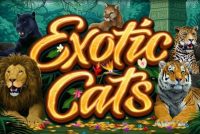 Exotic Cats Mobile Slot Logo