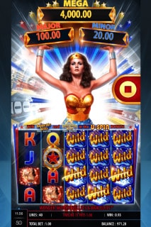 Wonder Woman Bullets And Bracelets Slot
