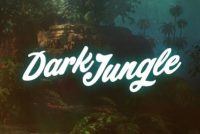 Dark Jungle Mobile Slot Logo