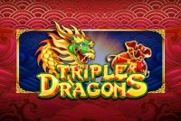 Triple Dragons Mobile Slot Logo
