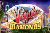 Vegas Diamonds Mobile Slot Logo