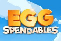 Eggspendables Mobile Slot Logo