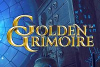 Golden Grimoire Mobile Slot Logo