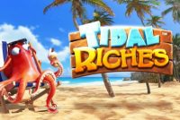 Tidal Riches Mobile Slot Logo