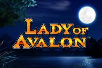 Lady of Avalon Mobile Slot Logo
