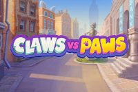 Claws vs Paws Mobile Slot Logo