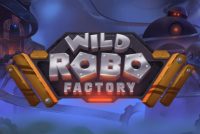 Wild Robo Factory Mobile Slot Logo