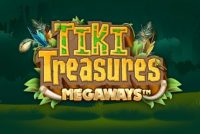 Tiki Treasures Megaways Mobile Slot Logo