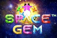 Space Gem Mobile Slot Logo