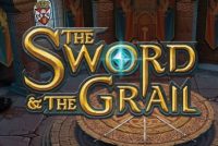 The Sword and the Grail Mobile Slot Logo