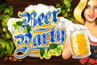 Beer Party Mobile Slot Logo