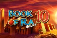 Book of Ra Deluxe 10 Mobile Slot Logo