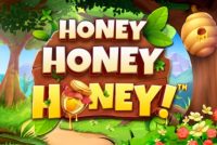 Honey Honey Honey Mobile Slot Logo