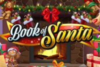 Book of Santa Mobile Slot Logo