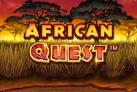 African Quest Mobile Slot Logo