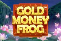 Gold Money Frog Mobile Slot Logo