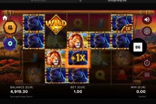 Serengeti kings slot freebies