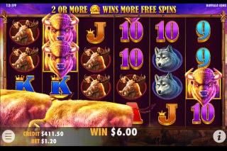 Buffalo King Free Slot