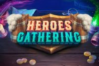 Heroes Gathering Mobile Slot Logo
