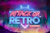 Attack on Retro Mobile Slot Logo