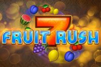 Fruit Rush Mobile Slot Logo