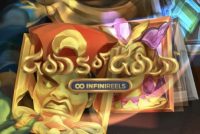 Gods of Gold Infinireels Mobile Slot Logo