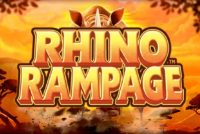Rhino Rampage Mobile Slot Logo