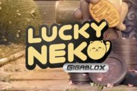 Lucky Neko Gigablox Mobile Slot Logo