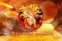 Queen of Embers Mobile Slot Logo