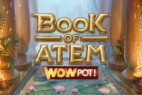 Book of Atem Wow Pot Mobile Slot Logo