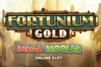 Fortunium Gold Mega Moolah Mobile Slot Logo