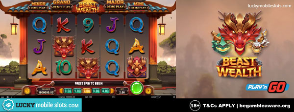 Play'n GO Beast of Wealth Slot