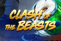Clash of the Beasts Mobile Slot Logo