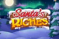 Santas Riches Mobile Slot Logo