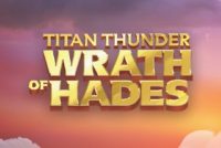 Titan Thunder Wrath of Hades Mobile Slot Logo