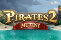 Pirates 2 Mutiny Mobile Slot Logo