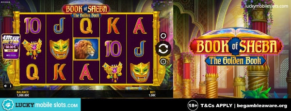 iSoftbet Book of Sheba Mobile Slot Game