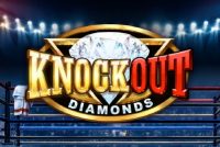 Knockout Diamonds Mobile Slot Logo
