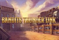 Bandits Thunder Link Slot Logo
