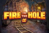 Fire In The Hole Slot Logo