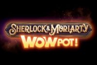 Sherlock & Moriarty Wowpot Slot Logo