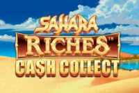 Sahara Riches Cash Collect Slot Logo