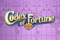 Codex of Fortune Mobile Slot Logo