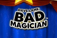 Dave Lame Bad Magician Slot Logo