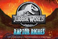 Jurassic World Raptor Riches Slot Logo