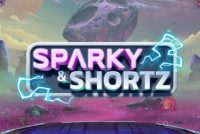 Sparky and Shortz Slot Logo