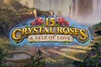 15 Crystal Roses Slot Logo